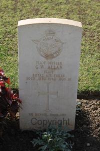 Ismailia War Memorial Cemetery - Allan, Gordon William